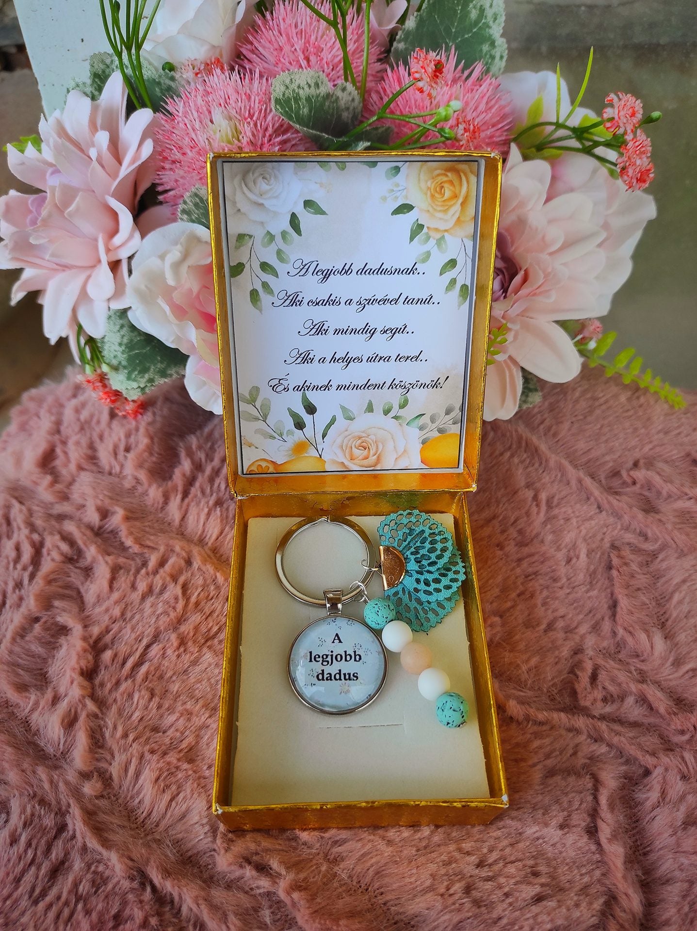 Ajándék pedagógusnak kék dobozos